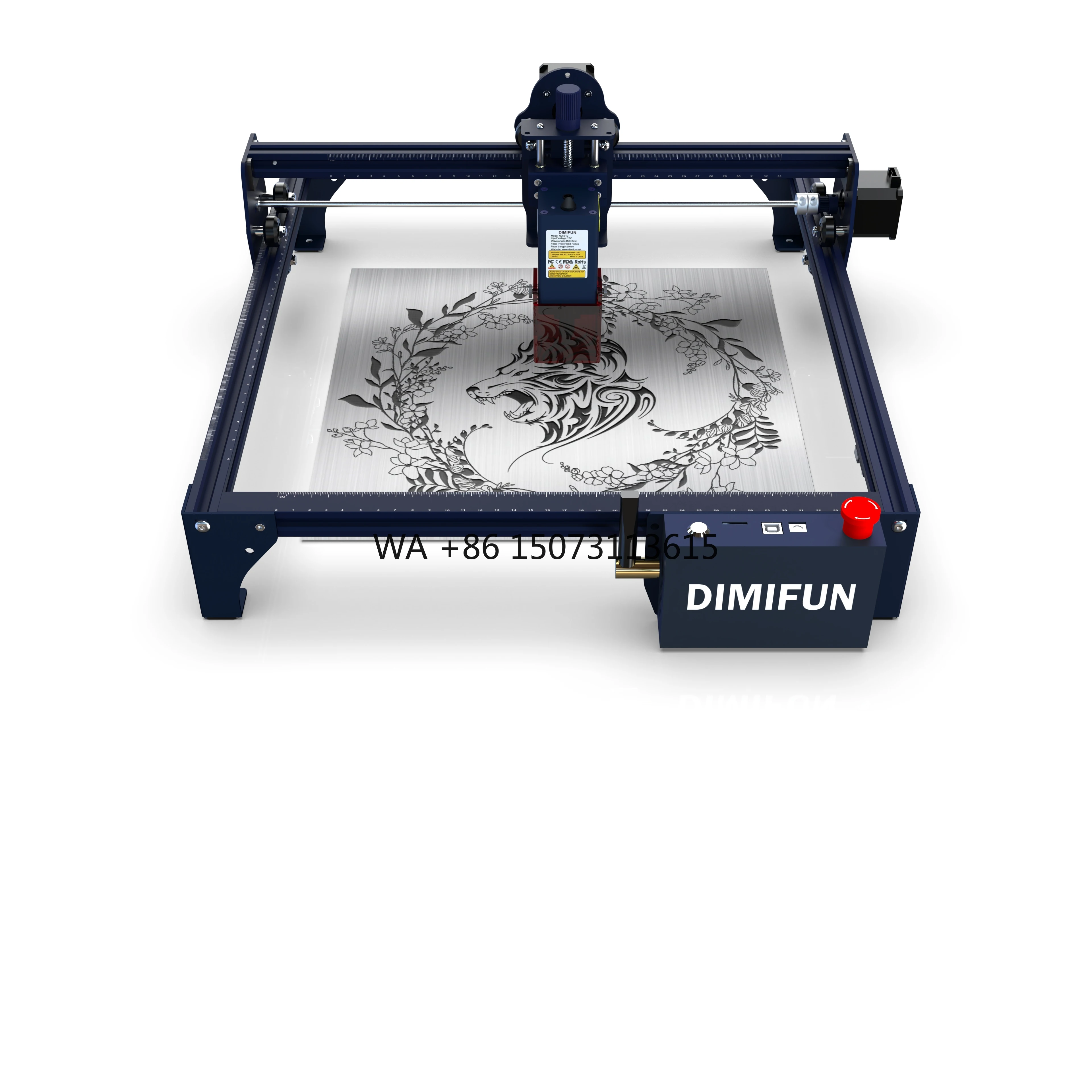 DIMIFUN DM6 B12 450nm Laser Module Laser Engraving and Cutting on Hundreds of Materials for More Professional DIY Enjoyment
DIMIFUN DM6 B12 450nm Laser Module Laser Engraving and Cutting on Hundreds of Materials for More Professional DIY Enjoyment