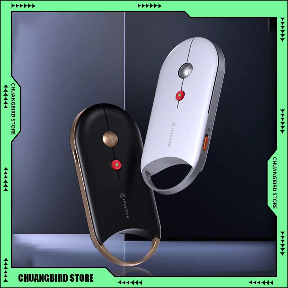 IFLYTEK M610 Low Noise Intelligent Voice AI Mouse Conference Page Custom Dual-mode Wireless Bluetooth Mice Office PC Accessory
IFLYTEK M610 Low Noise Intelligent Voice AI Mouse Conference Page Custom Dual-mode Wireless Bluetooth Mice Office PC Accessory