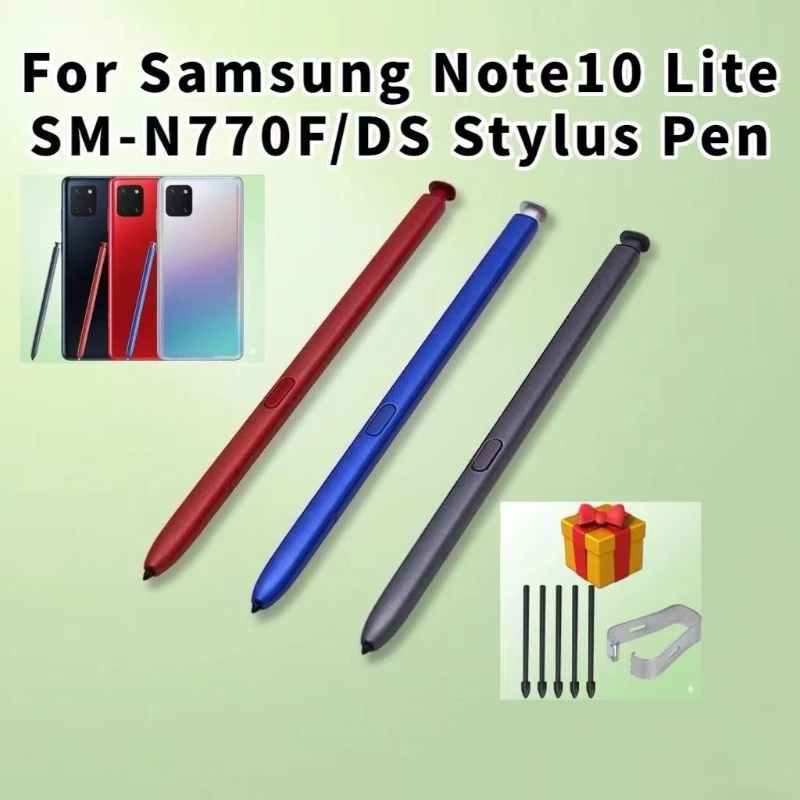 For Samsung Galaxy Note 10 Lite Stylus Touch S Pen Without Bluetooth + Pen Tips Nibs Netcosy Note 10 Lite Pen Replacement
For Samsung Galaxy Note 10 Lite Stylus Touch S Pen Without Bluetooth + Pen Tips Nibs Netcosy Note 10 Lite Pen Replacement