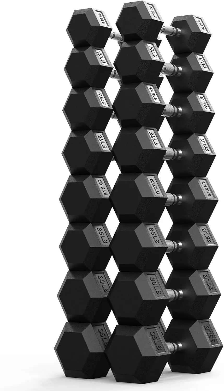 Dumbbell Set Rubber Encased Home Gym Dumbbells Exercise Fitness Weights Dumbbells Set of 2 for Women Men Hand Weight for Strengt
Dumbbell Set Rubber Encased Home Gym Dumbbells Exercise Fitness Weights Dumbbells Set of 2 for Women Men Hand Weight for Strengt