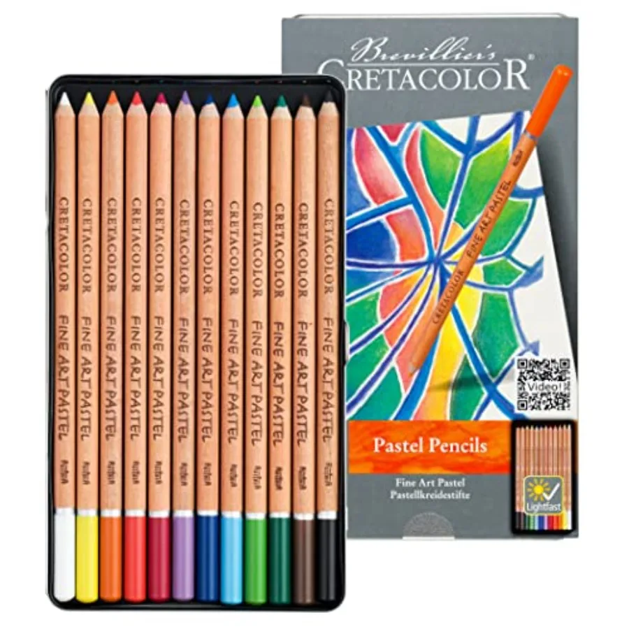 Fine Art Pastel Pencil Set, Set of 12, Multi
Fine Art Pastel Pencil Set, Set of 12, Multi