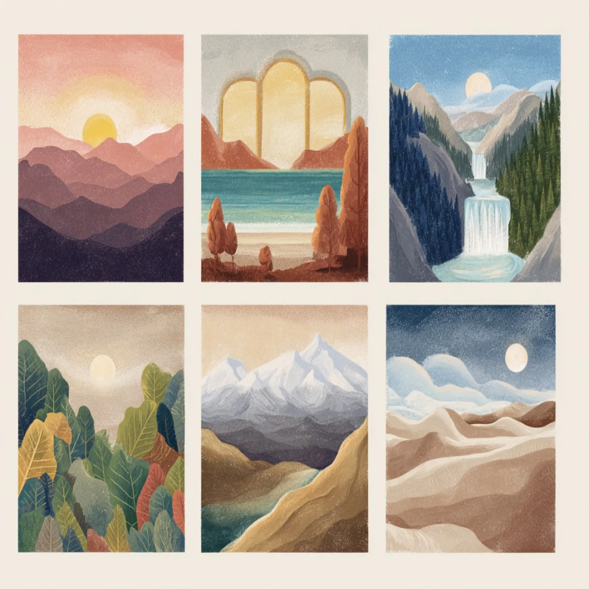 6 groups of paintings Earth Mountain View Painting By Numbers Kit DIY Acrylic Artwork Canvas Art Gift Home
6 groups of paintings Earth Mountain View Painting By Numbers Kit DIY Acrylic Artwork Canvas Art Gift Home