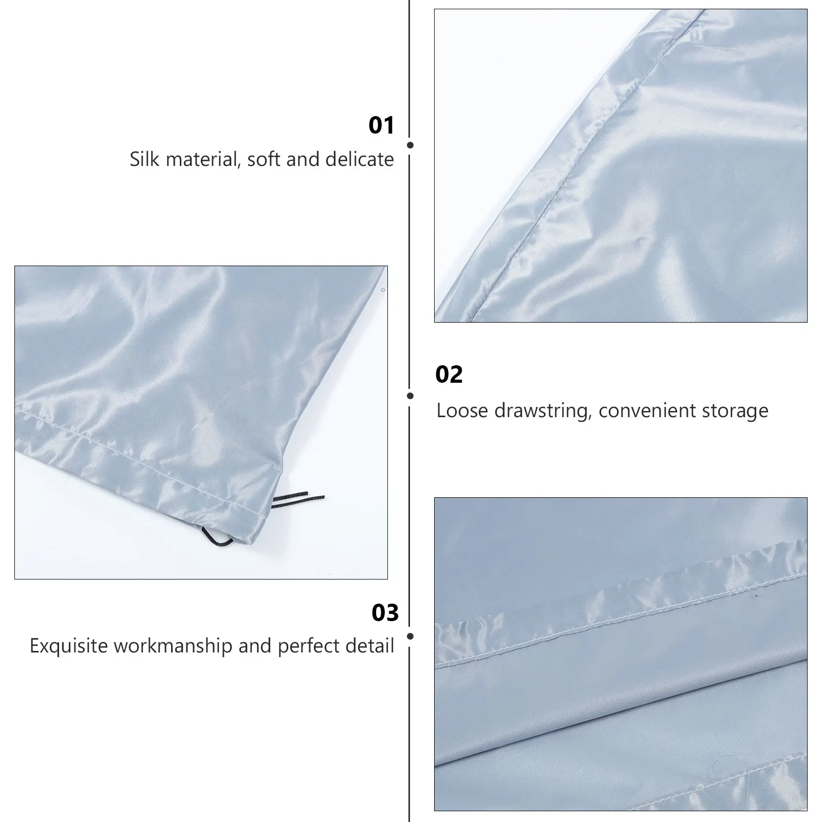 Cello Cover Dust-resistant Musical Instrument Protection Durable Silk Cloth for
Cello Cover Dust-resistant Musical Instrument Protection Durable Silk Cloth for
