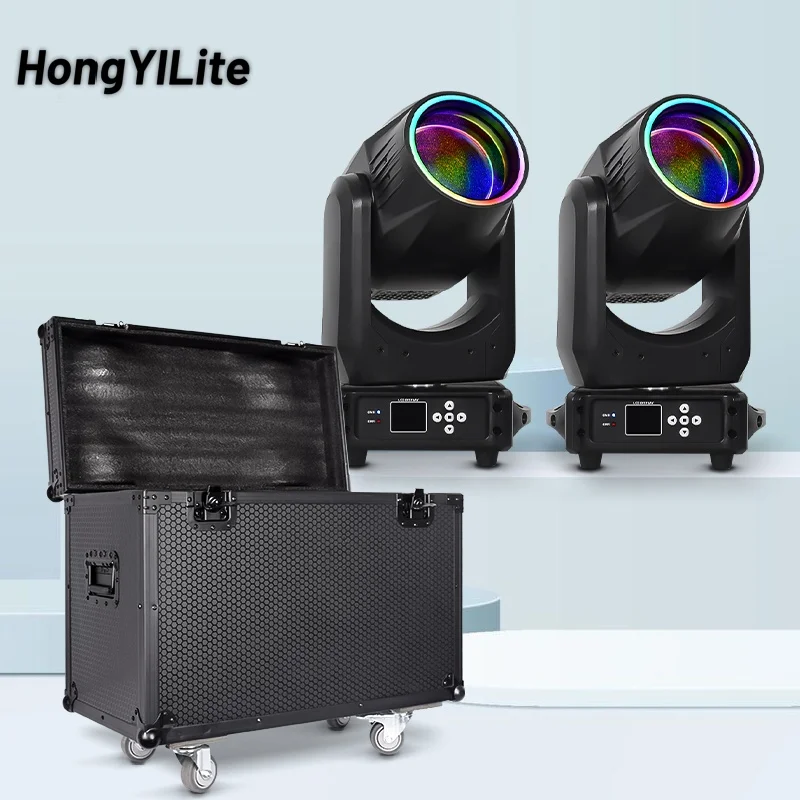 HongYiLite 2In1 Flight Case With LED Moving Head 200W Lyre Zoom Beam DJ Stage DMX Lights 18 Rotating Prisms For Concert Church
HongYiLite 2In1 Flight Case With LED Moving Head 200W Lyre Zoom Beam DJ Stage DMX Lights 18 Rotating Prisms For Concert Church
