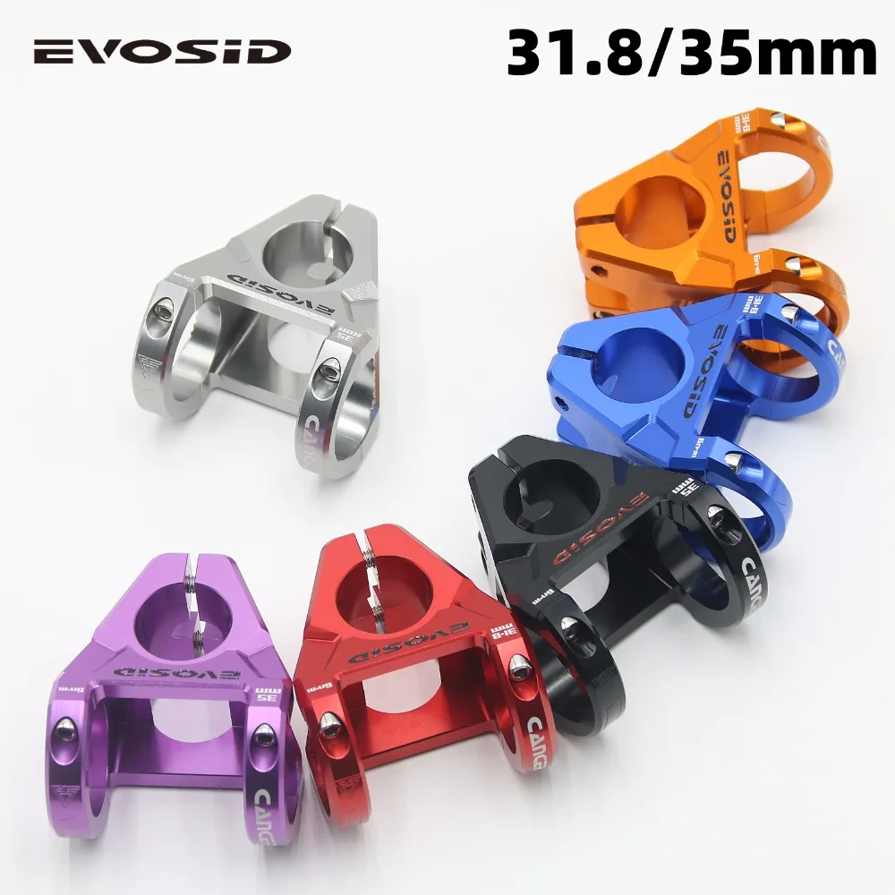 EVOSID MTB Road Bike Stem 31.8/35mm CNC Mountain Bicycle Bridge Short Power High Strenght Climbing Rise Bike Handlebar Stem Part
EVOSID MTB Road Bike Stem 31.8/35mm CNC Mountain Bicycle Bridge Short Power High Strenght Climbing Rise Bike Handlebar Stem Part