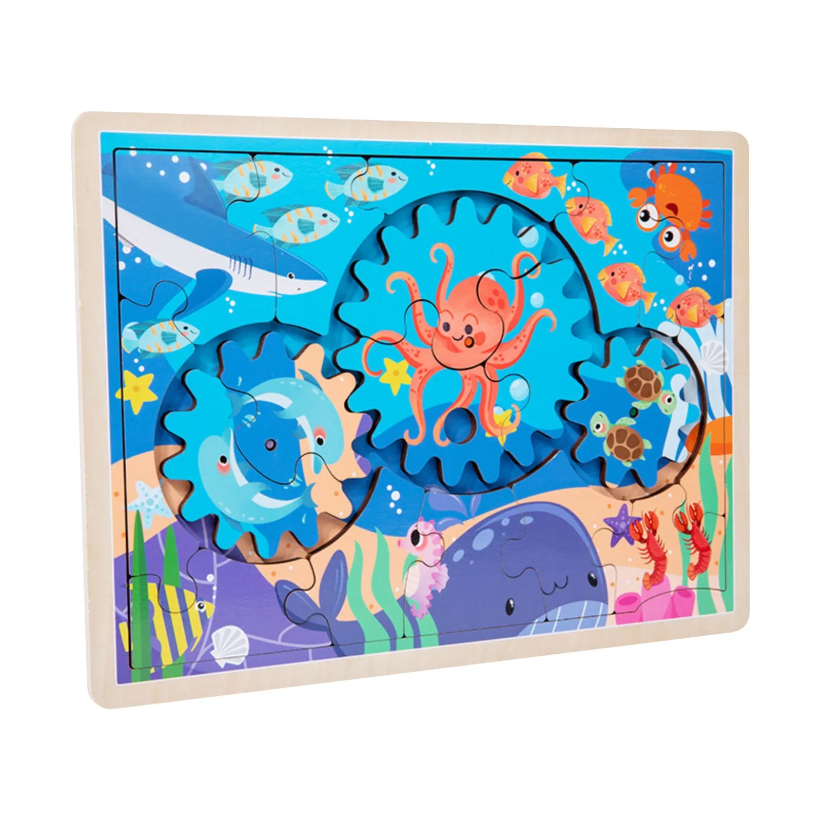 Creative Rotating Gear Puzzle Building Children's Early Education Educational Animal Cognition Fun Puzzle Toy
Creative Rotating Gear Puzzle Building Children's Early Education Educational Animal Cognition Fun Puzzle Toy