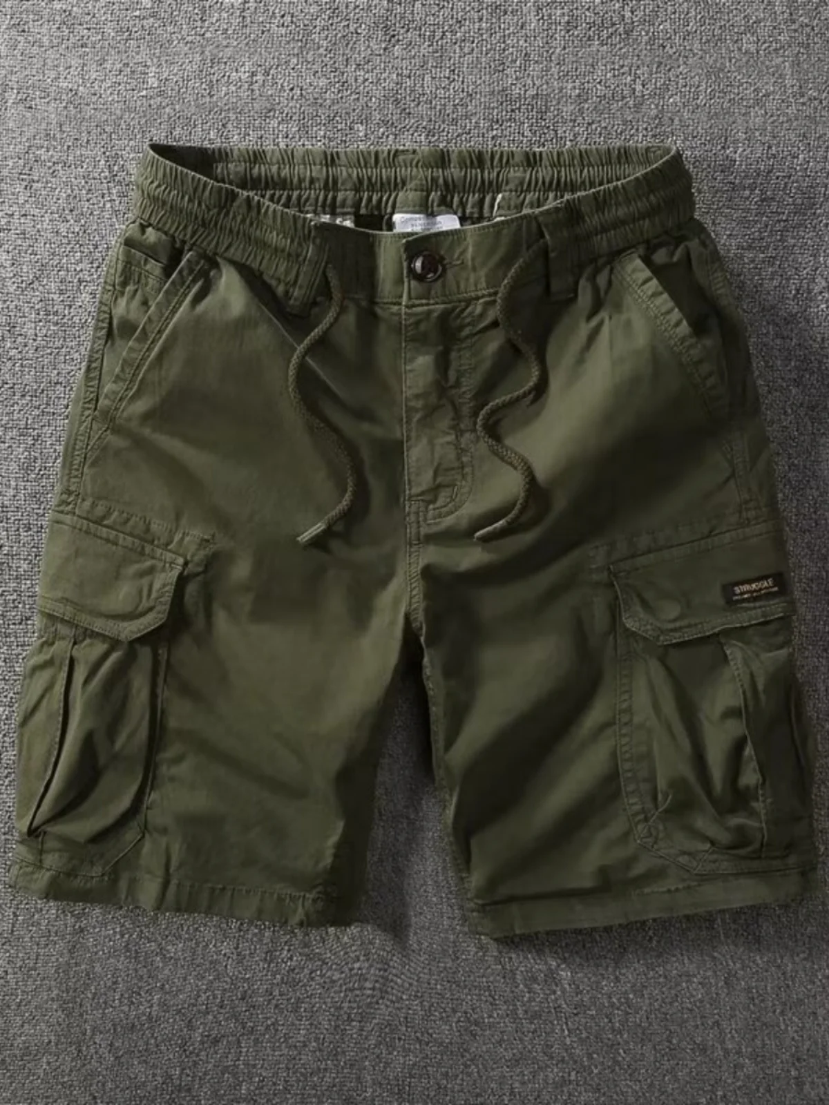 Military Green Cotton Workwear Shorts Men's Summer Casual Loose Five-Quarter Pants Breathable Straight Leg Trousers
Military Green Cotton Workwear Shorts Men's Summer Casual Loose Five-Quarter Pants Breathable Straight Leg Trousers