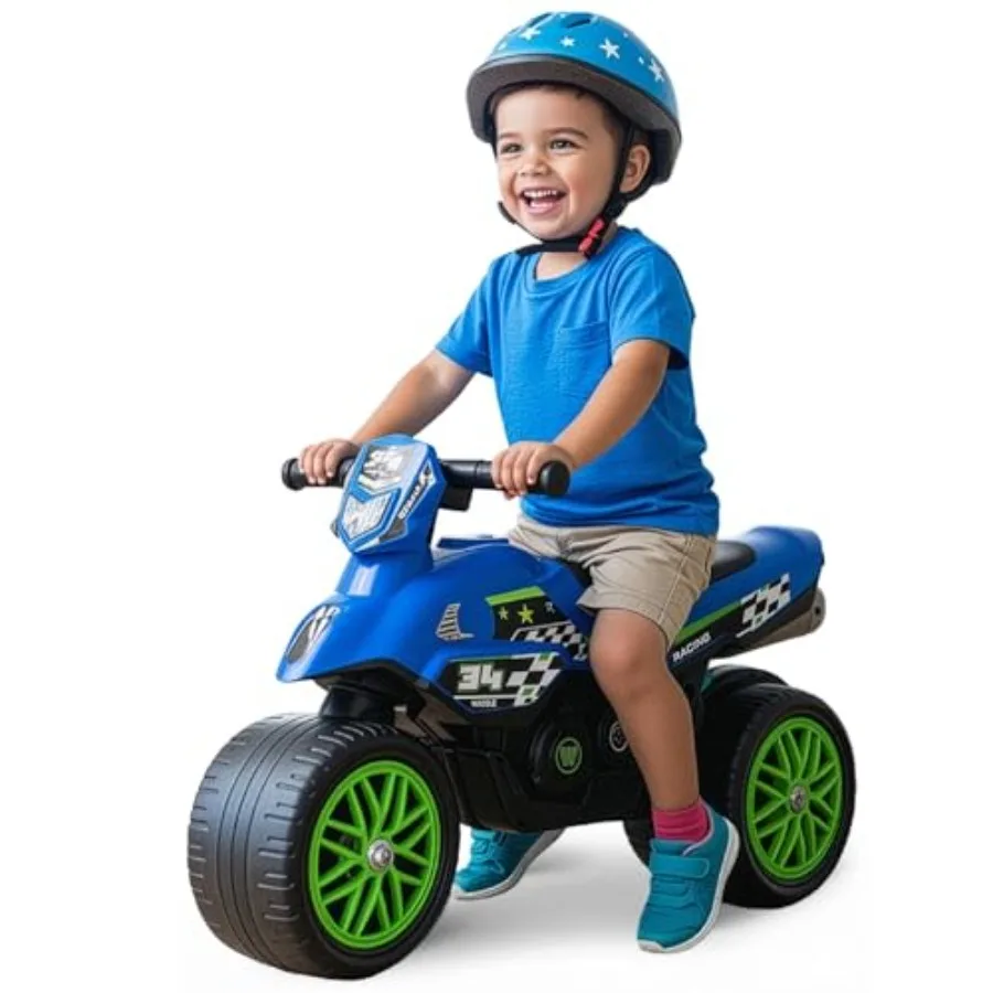 Waddle Motorcycle Balance Bike - Toddler Ride on Toys with Sounds Wide Wheel Base Rubber Coated Wheels Foot to Floor Design Mot
Waddle Motorcycle Balance Bike - Toddler Ride on Toys with Sounds Wide Wheel Base Rubber Coated Wheels Foot to Floor Design Mot