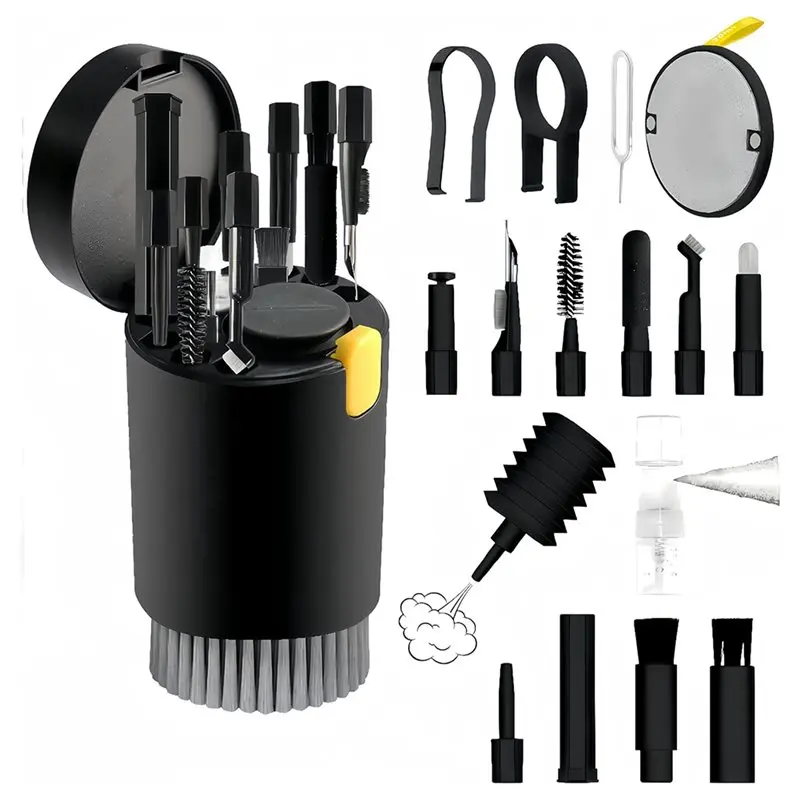 A92P 20-In-1 Electronics Cleaning Kit Keyboard Cleaner Brush Set Laptop Screen Cleaner Kit
A92P 20-In-1 Electronics Cleaning Kit Keyboard Cleaner Brush Set Laptop Screen Cleaner Kit