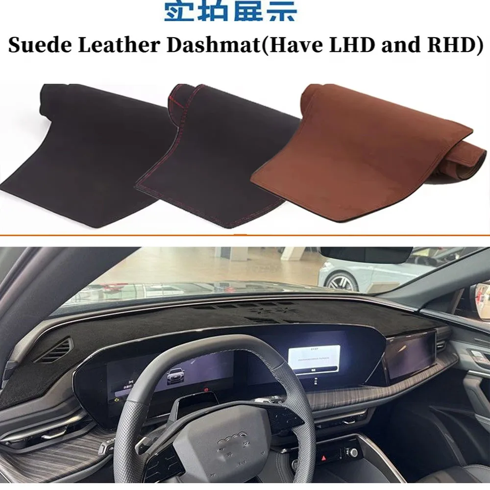 For Audi Q5 SQ5 GU Sportback 2025 2026 2027 Suede Leather Dashmat Dashboard Cover Dash Mat Car-styling Accessories
For Audi Q5 SQ5 GU Sportback 2025 2026 2027 Suede Leather Dashmat Dashboard Cover Dash Mat Car-styling Accessories