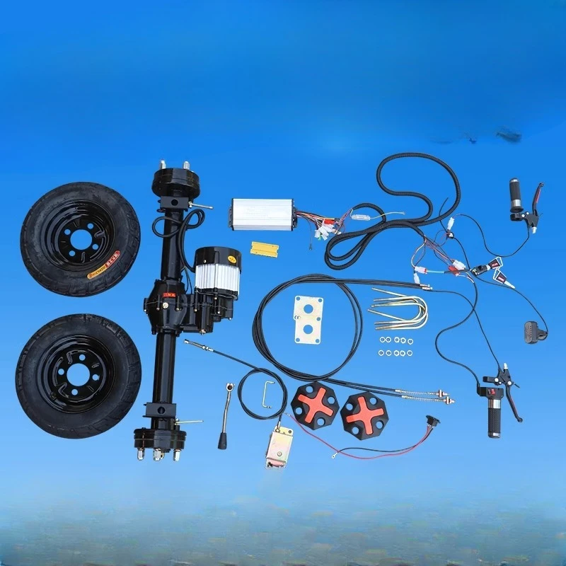 Electric tricycle rear axle assembly Electric trolley modified flat truck accessories Daquan car drive assembly
Electric tricycle rear axle assembly Electric trolley modified flat truck accessories Daquan car drive assembly