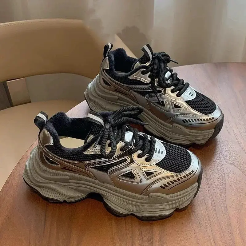 Women's Wide Fit Sneakers 2025 Summer Autumn Height Boosting Thick Sole Comfortable Walking Shoes Lightweight
Women's Wide Fit Sneakers 2025 Summer Autumn Height Boosting Thick Sole Comfortable Walking Shoes Lightweight