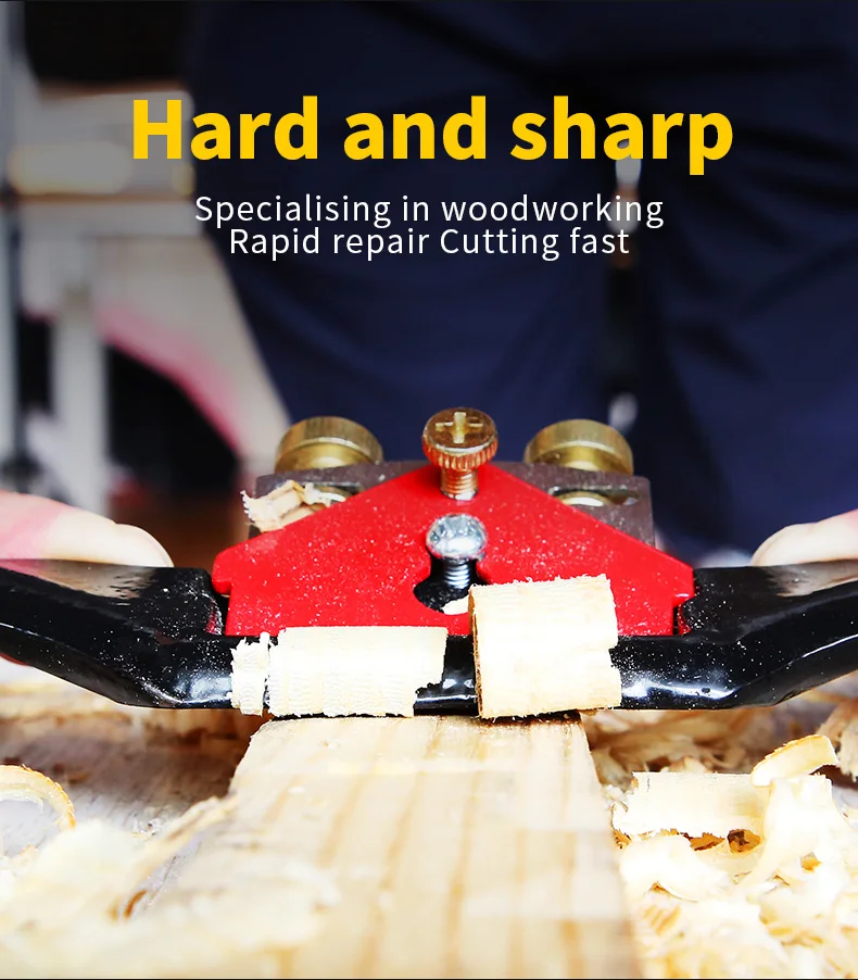 1PC Adjustable Double-Wire Bird Mouth Plane with 2 Pcs Replacement Blades, Manual Woodworking Hand Plane with Adjustable Blade
1PC Adjustable Double-Wire Bird Mouth Plane with 2 Pcs Replacement Blades, Manual Woodworking Hand Plane with Adjustable Blade