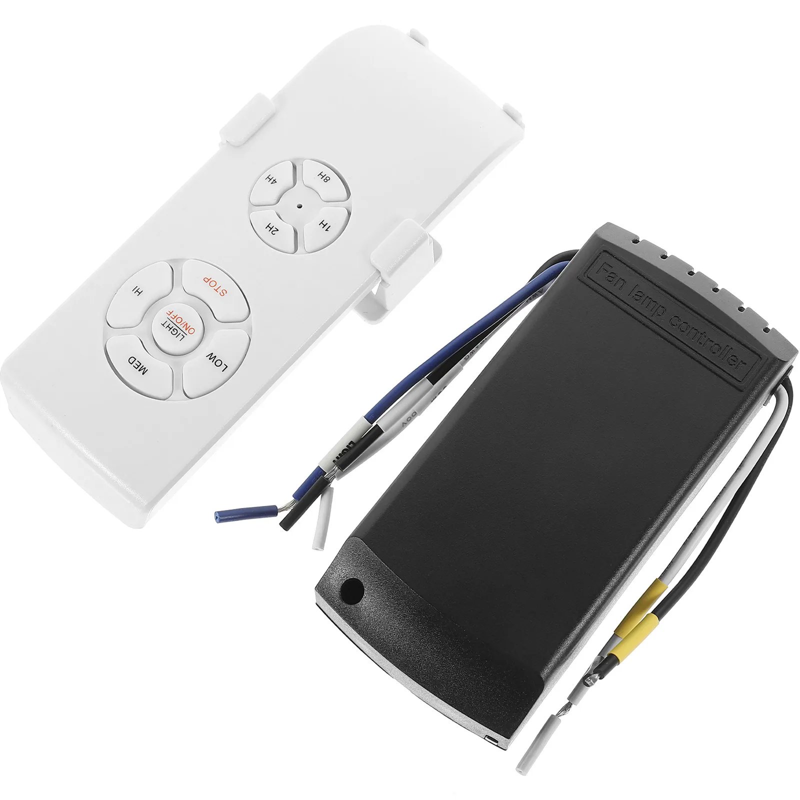 Ceiling Fan Remote Controller Kit Universal Wireless Fan Lamp Controller Easy Installation Sturdy Build Comfort Grip Timing
Ceiling Fan Remote Controller Kit Universal Wireless Fan Lamp Controller Easy Installation Sturdy Build Comfort Grip Timing