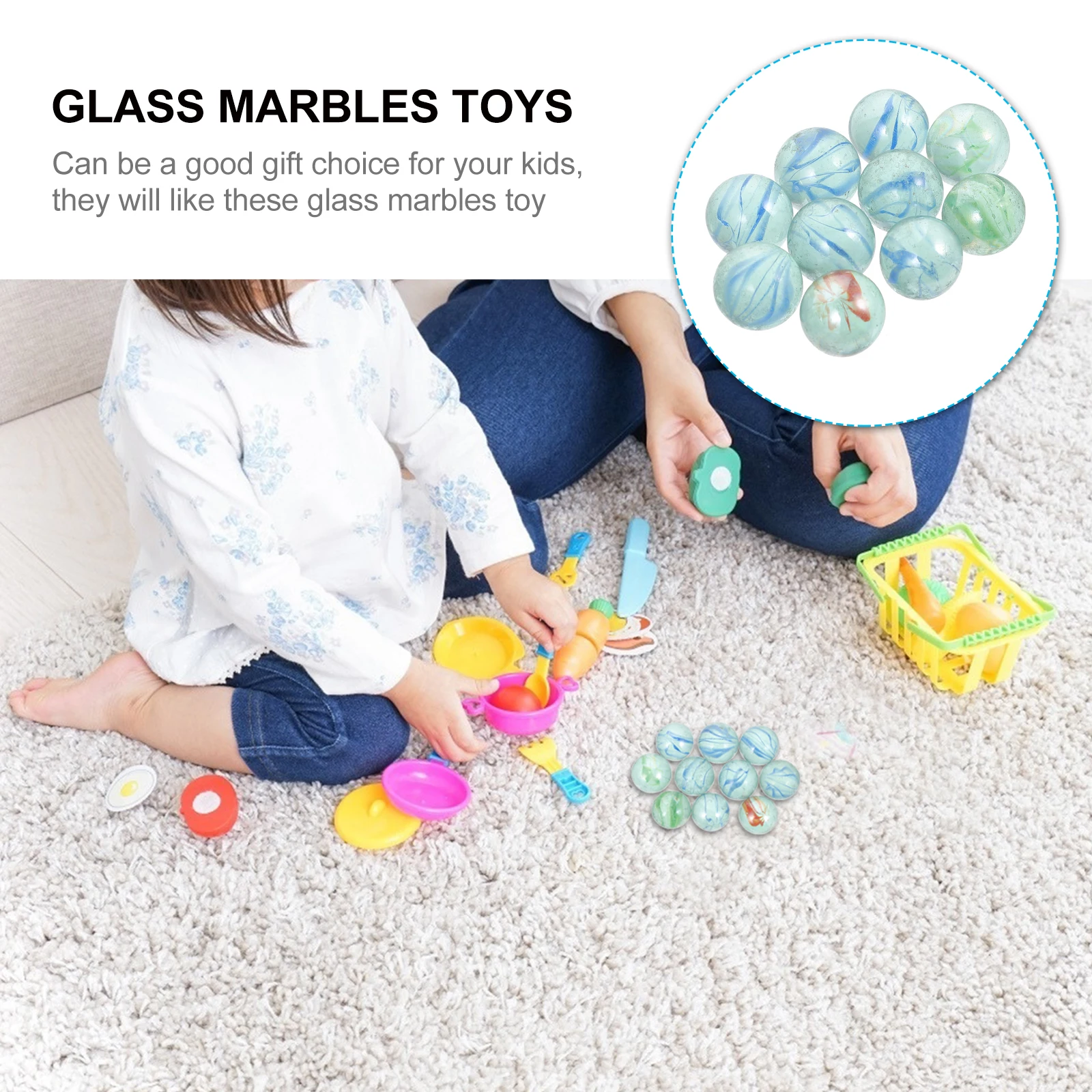 10 Pcs Glass Marbles Toys Teaching Aids Physics Experiment Kids Gifts Fish Tank Decorations Long Lasting
10 Pcs Glass Marbles Toys Teaching Aids Physics Experiment Kids Gifts Fish Tank Decorations Long Lasting