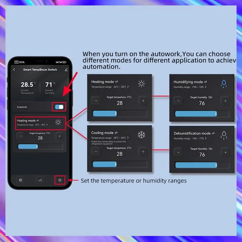 A24U Tuya Wi-Fi датчик температуры 2,4G Wi-Fi датчик температуры умный переключатель с датчиком температуры
A24U Tuya Wi-Fi датчик температуры 2,4G Wi-Fi датчик температуры умный переключатель с датчиком температуры