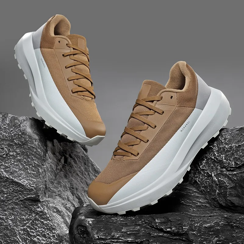 Men's Brown White Casual Sneakers, Breathable Lightweight Daily Walking Shoes, Comfortable Non-Slip Urban Street Footwear
Men's Brown White Casual Sneakers, Breathable Lightweight Daily Walking Shoes, Comfortable Non-Slip Urban Street Footwear