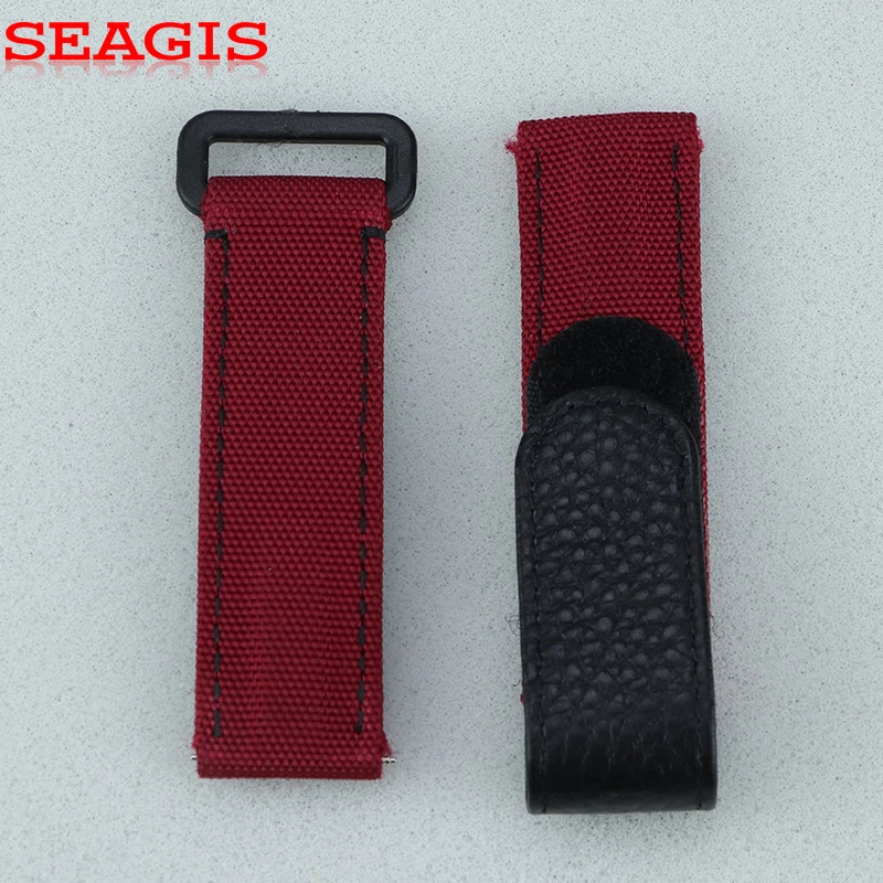 SEAGIS Fit 4130/VK63 movement popular nylon cowhide strap for 38.0mm carbon fiber case
SEAGIS Fit 4130/VK63 movement popular nylon cowhide strap for 38.0mm carbon fiber case