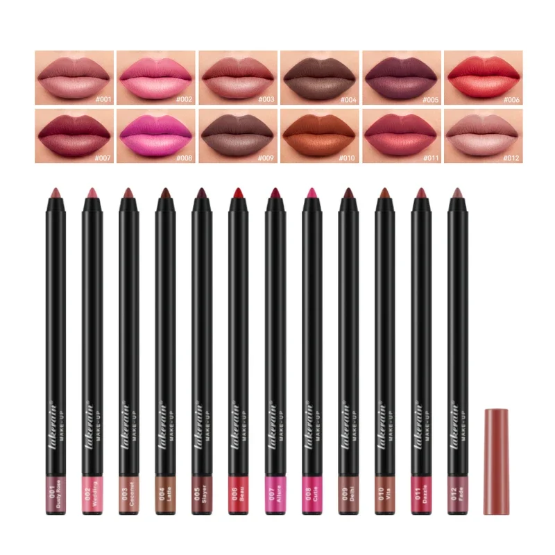 Lip Liner Waterproof Long-lasting Lip Liner Pencil Non-stick Cup Lipstick Liner Pen 12 Color Optional
Lip Liner Waterproof Long-lasting Lip Liner Pencil Non-stick Cup Lipstick Liner Pen 12 Color Optional
