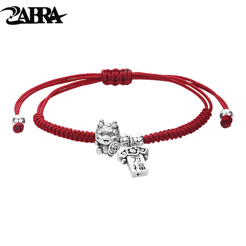 Браслет ZABRA из серебра 999 пробы с драконом зодиака для мужчин и женщин, красный браслет 2024 года Дракона в подарок
Браслет ZABRA из серебра 999 пробы с драконом зодиака для мужчин и женщин, красный браслет 2024 года Дракона в подарок