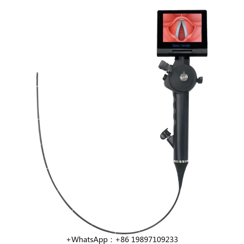Sensorendo 5.8/2.6mm With Touchscreen For Difficult Intubation Flexible Video Laryngoscope Rhinolaryngoscope
Sensorendo 5.8/2.6mm With Touchscreen For Difficult Intubation Flexible Video Laryngoscope Rhinolaryngoscope