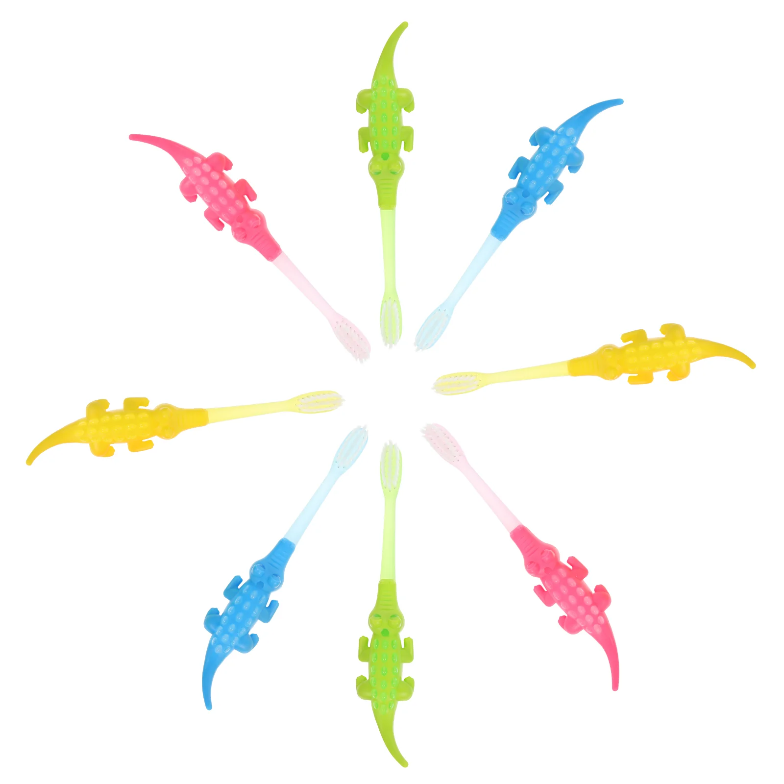 8 Pcs Little Crocodile Toothbrush Toddler Kid Cartoon Kids Toothbrushes Baby Teeth Clean Tool Adorable Manual Pp Pbt Cleaning
8 Pcs Little Crocodile Toothbrush Toddler Kid Cartoon Kids Toothbrushes Baby Teeth Clean Tool Adorable Manual Pp Pbt Cleaning