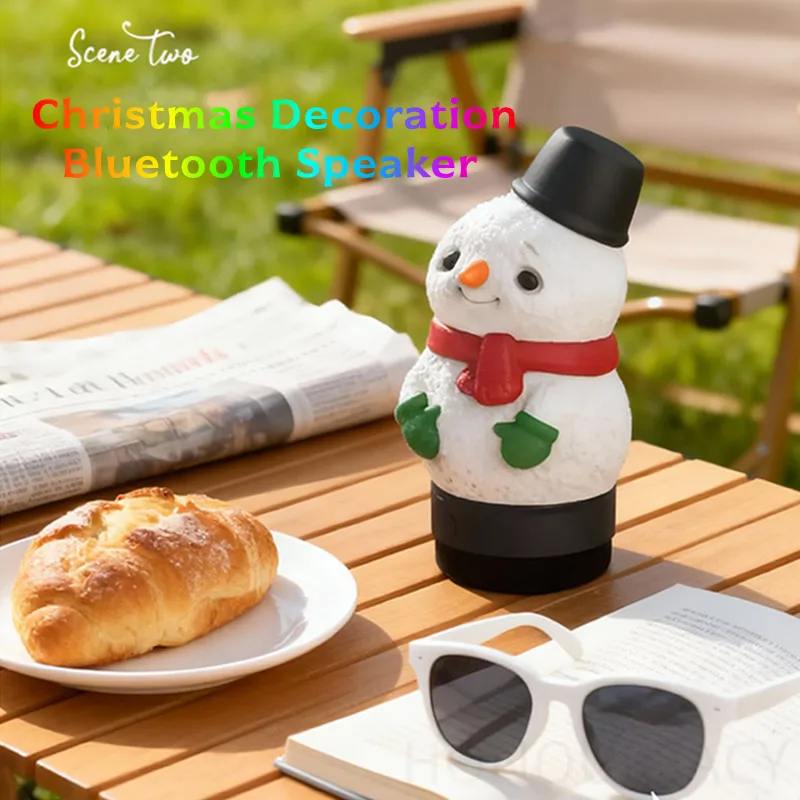 Outdoor Home Restaurant Snowman Ambient Night Light Sleeping Scene Speaker Christmas Decoration Stereo Wireless BT V5.3 Speaker
Outdoor Home Restaurant Snowman Ambient Night Light Sleeping Scene Speaker Christmas Decoration Stereo Wireless BT V5.3 Speaker