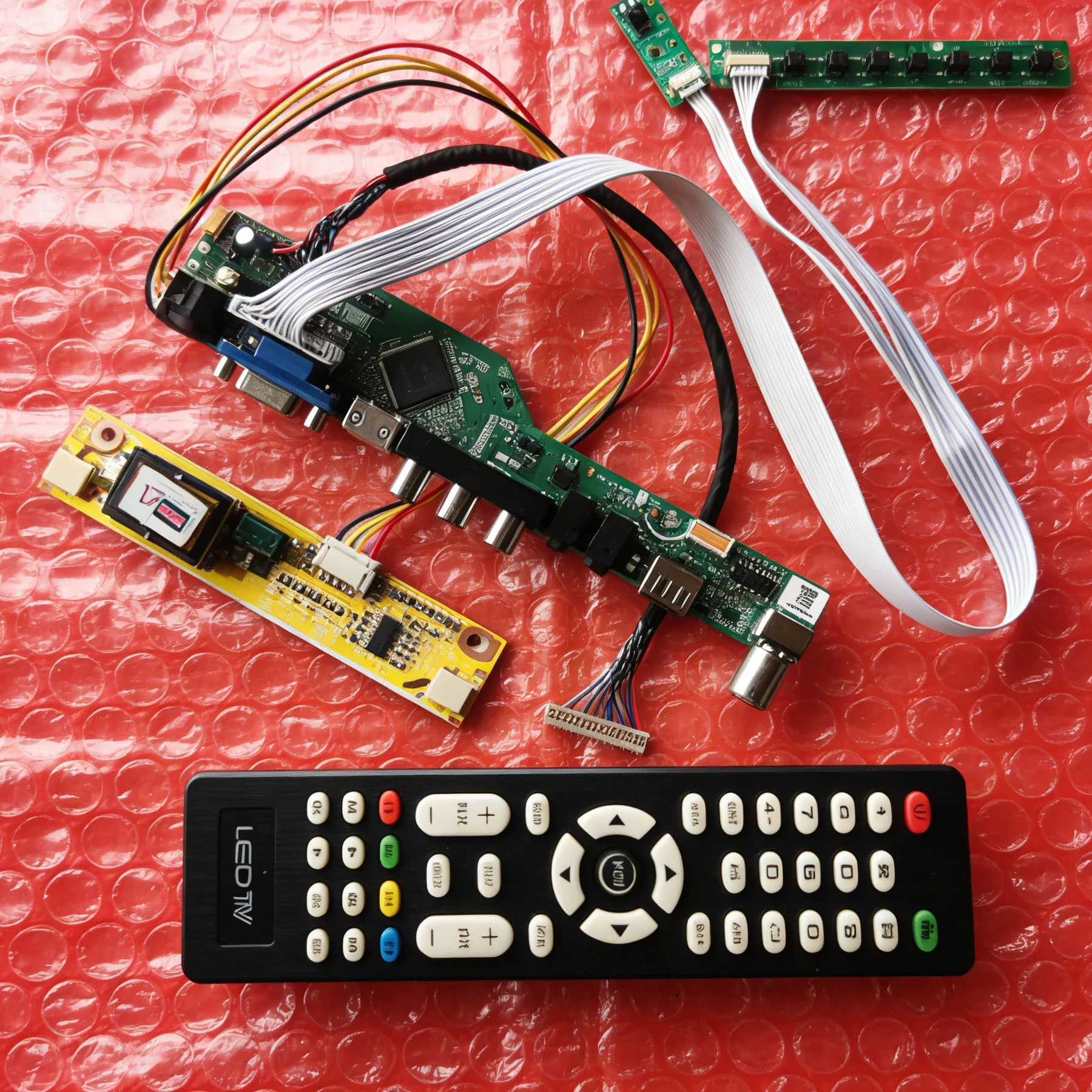 For LTM150XO TM150XG SVA150XG LTM150XS Matrix Controller Drive Board Kit DIY 1024x768 LVDS-20Pin 1024*768 HDMI+VGA+AV+USB 2-CCFL
For LTM150XO TM150XG SVA150XG LTM150XS Matrix Controller Drive Board Kit DIY 1024x768 LVDS-20Pin 1024*768 HDMI+VGA+AV+USB 2-CCFL