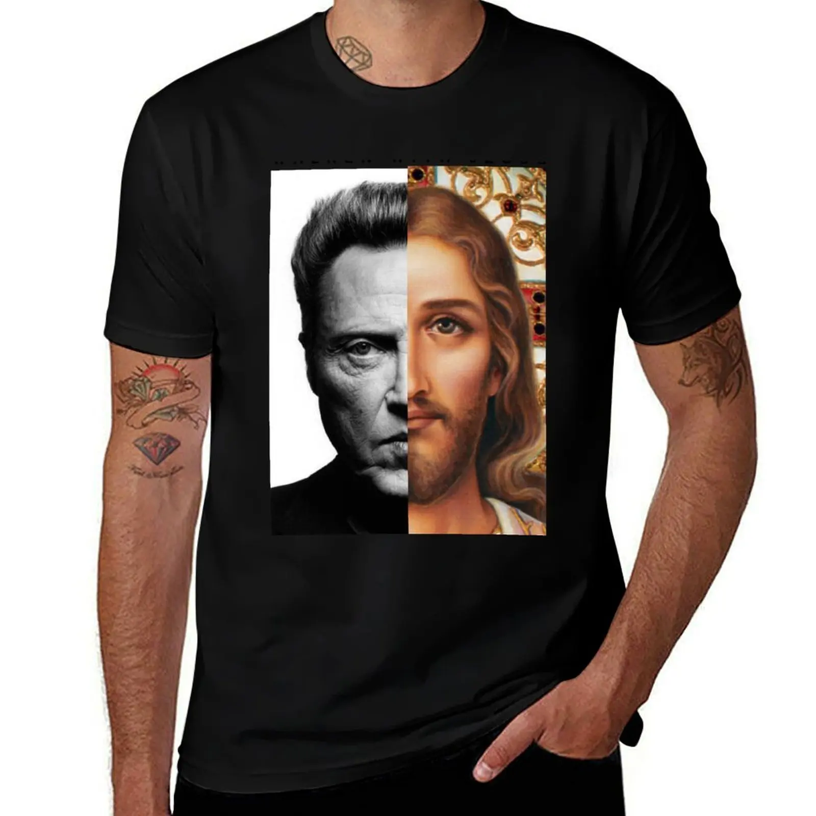 Walken with Jesus T-Shirt t shirt man designer man tshirt man t shirts for men casual T-Shirt
Walken with Jesus T-Shirt t shirt man designer man tshirt man t shirts for men casual T-Shirt