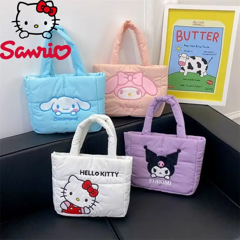Sanrio Hello Kitty Kawaii Shoulder Bag Sweet Style Cute Handbag for Women Crossbody Purse Large Capacity
Sanrio Hello Kitty Kawaii Shoulder Bag Sweet Style Cute Handbag for Women Crossbody Purse Large Capacity
