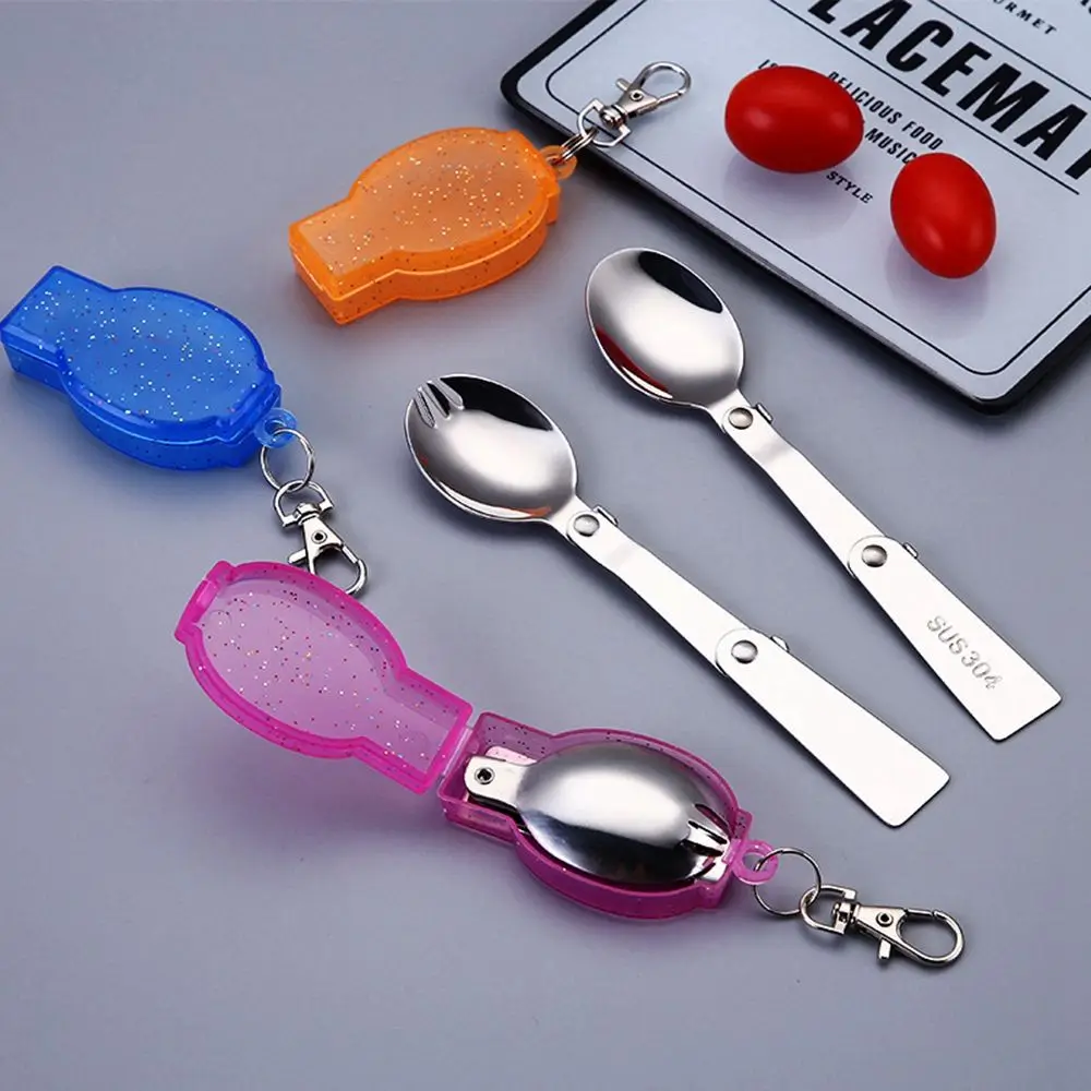 Outdoor Folding Travel Camping Utensil Stainless Pocket Spoon Fork Light Small Foldable Spoon Fork Camping Picnic Tool Tableware
Outdoor Folding Travel Camping Utensil Stainless Pocket Spoon Fork Light Small Foldable Spoon Fork Camping Picnic Tool Tableware