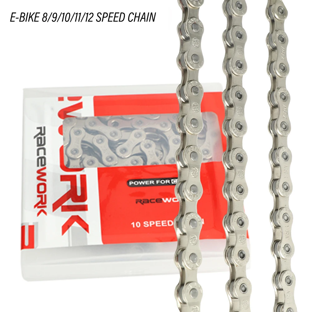 E-Bike Chain 8 9 10 11 12 EPT Speed Chains 8/10/11/12S 130/136L Anti-rust Wear-resistant Electric Bicycle Accessories For BOSCH
E-Bike Chain 8 9 10 11 12 EPT Speed Chains 8/10/11/12S 130/136L Anti-rust Wear-resistant Electric Bicycle Accessories For BOSCH