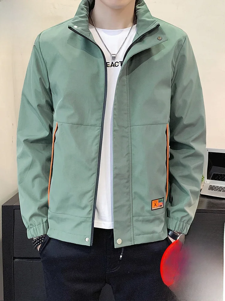Casual Men's Stand Collar Jaet 2025 Spring Autumn Trendy Versatile Leisure Workwear Coat Mexican/Rice Stman Brand Slim F...
Casual Men's Stand Collar Jaet 2025 Spring Autumn Trendy Versatile Leisure Workwear Coat Mexican/Rice Stman Brand Slim F...