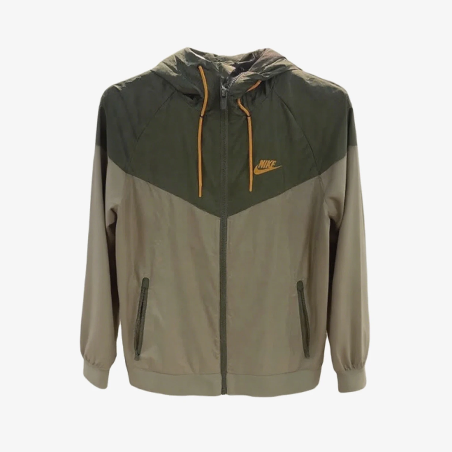 Nike genuine trench coat new men's khaki black soft hooded jacket 727325-247
Nike genuine trench coat new men's khaki black soft hooded jacket 727325-247