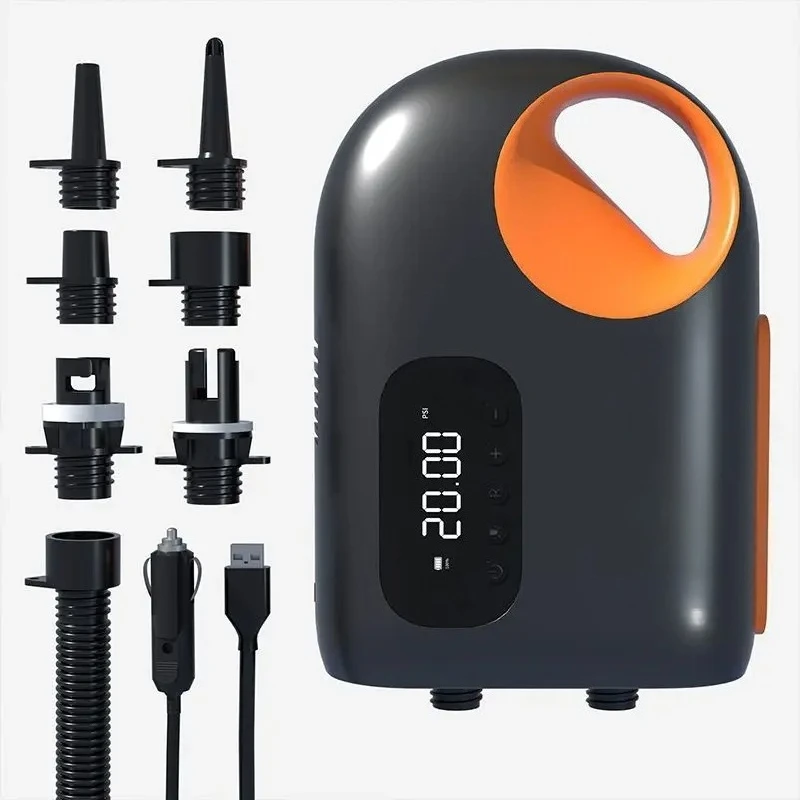 Air Pump 18000Mah Paddle Surfboard Pump DC12V Fast Portable SUP Air Pump Inflatable Standing Board Boat Inflator
Air Pump 18000Mah Paddle Surfboard Pump DC12V Fast Portable SUP Air Pump Inflatable Standing Board Boat Inflator