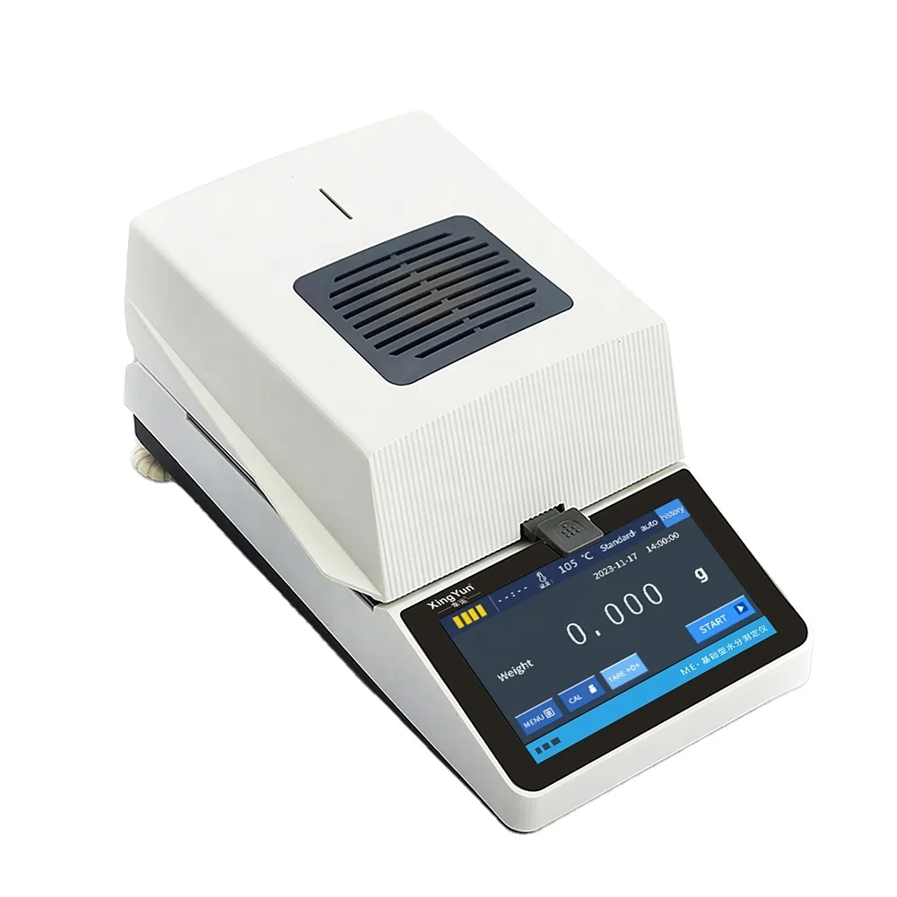 XINGYUN 110g 0.005g 5mg XY-105ME Grain Moisture Meter Adjustable Temperature And Time Store Historical Set
XINGYUN 110g 0.005g 5mg XY-105ME Grain Moisture Meter Adjustable Temperature And Time Store Historical Set