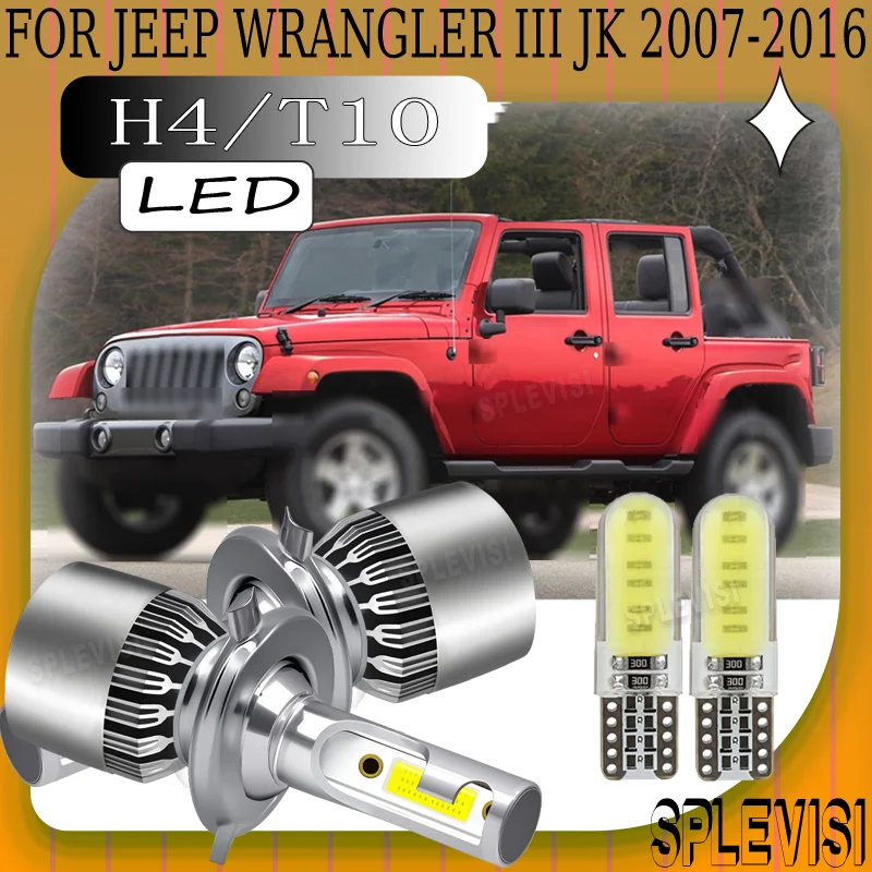 See Further React Earlier Direct Replacement H4 LED headlight For JEEP WRANGLER III JK 2007 2008 2009 2010 2011 2012 2013-2016
See Further React Earlier Direct Replacement H4 LED headlight For JEEP WRANGLER III JK 2007 2008 2009 2010 2011 2012 2013-2016