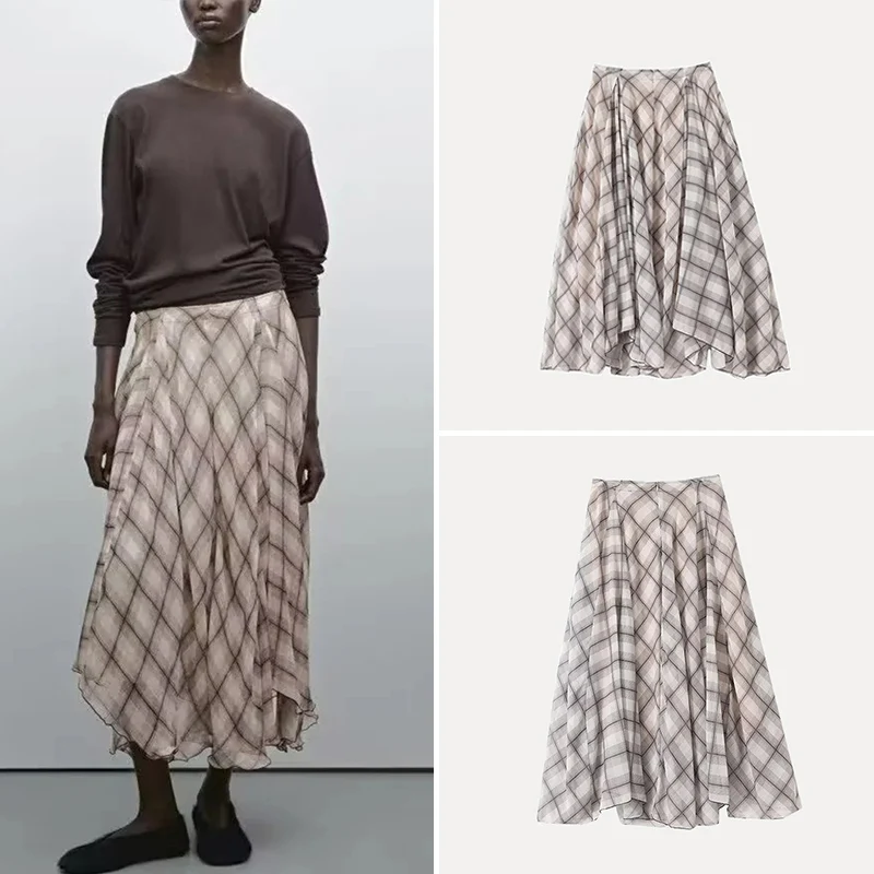 Faionable Ches MD Women's Spring 2025 New Sle Semi-skirt with Flowing Drape Korean Sle Irregular Polyester Fiber
Faionable Ches MD Women's Spring 2025 New Sle Semi-skirt with Flowing Drape Korean Sle Irregular Polyester Fiber
