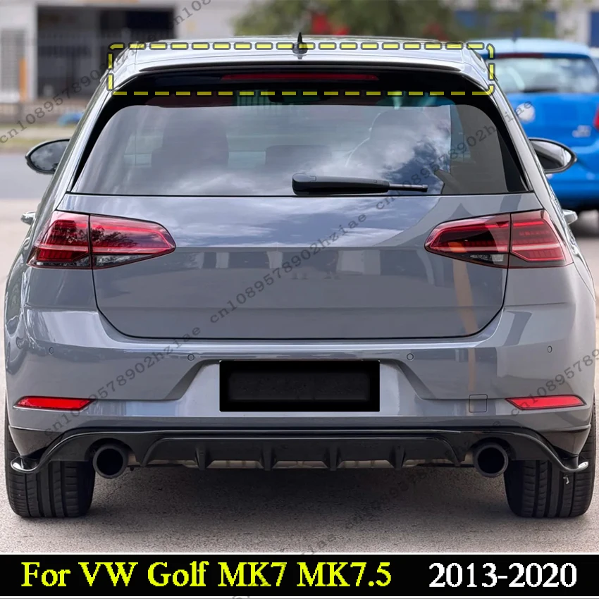 TCR Style Car Rear Roof Spoiler Wing Lip Body Kit For VW Golf MK7 MK7.5 GTI GTD R 2013-2020 ABS Hatchback Tail Wing Black Tuning
TCR Style Car Rear Roof Spoiler Wing Lip Body Kit For VW Golf MK7 MK7.5 GTI GTD R 2013-2020 ABS Hatchback Tail Wing Black Tuning