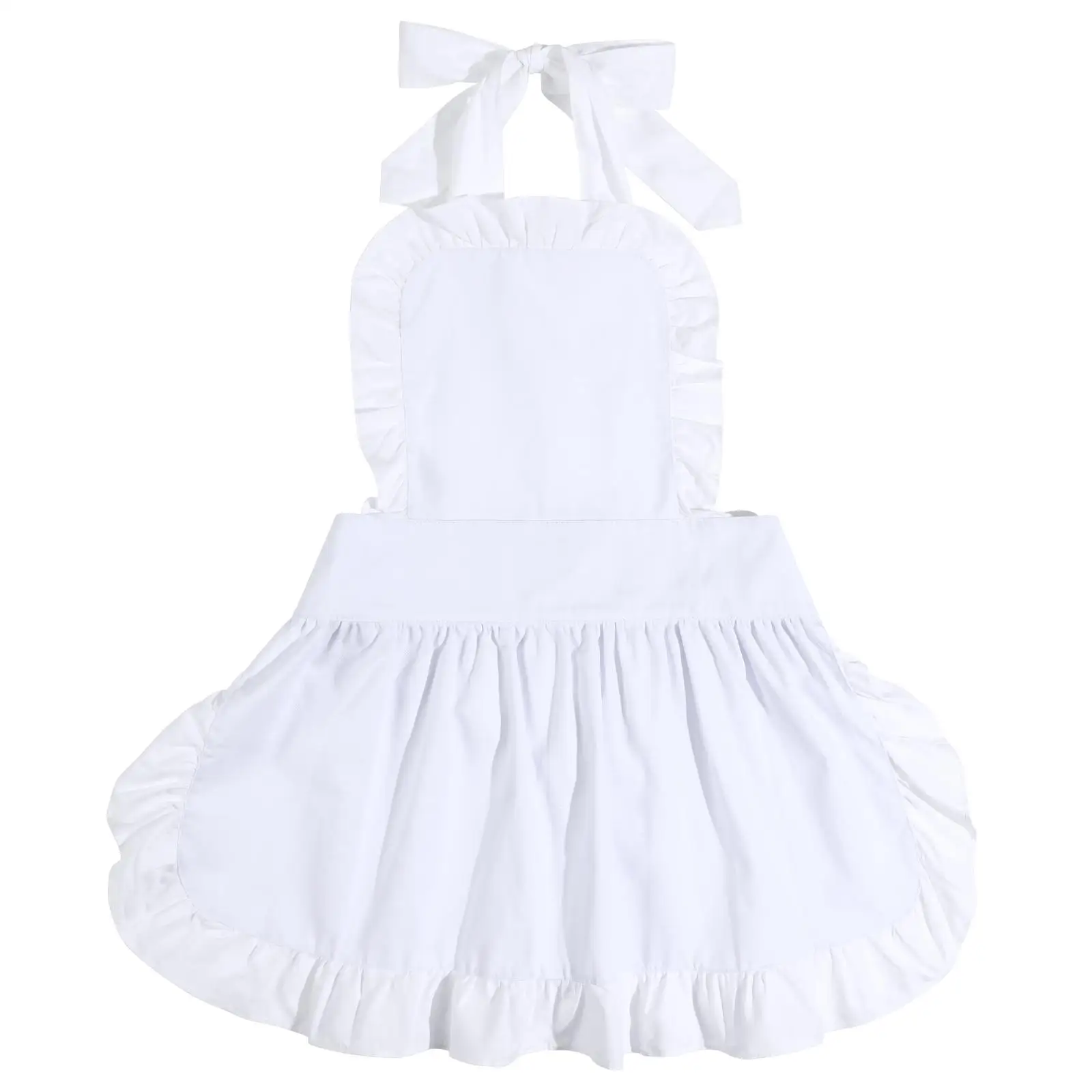 White Cotton Waist Apron for Women Protect Clothes Housework Cooking Dinner Party Rustic Decor Events
White Cotton Waist Apron for Women Protect Clothes Housework Cooking Dinner Party Rustic Decor Events