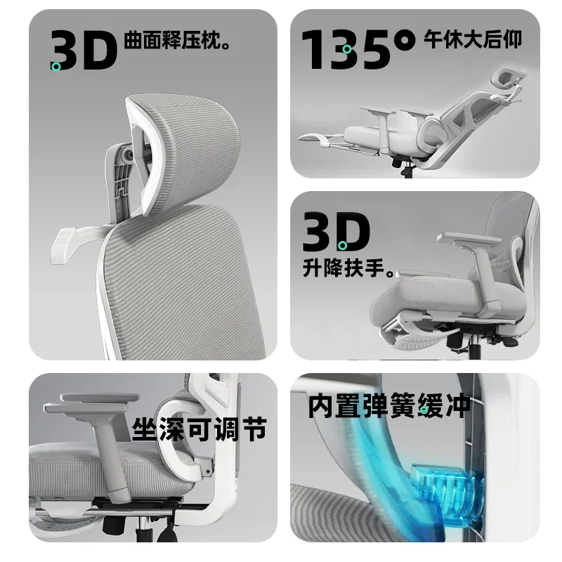 Backrest Chair With Wheels Furnitures Comfortable Office Chair Games Gaming Silla Ejecutiva Oficina Reclining Office Furniture
Backrest Chair With Wheels Furnitures Comfortable Office Chair Games Gaming Silla Ejecutiva Oficina Reclining Office Furniture