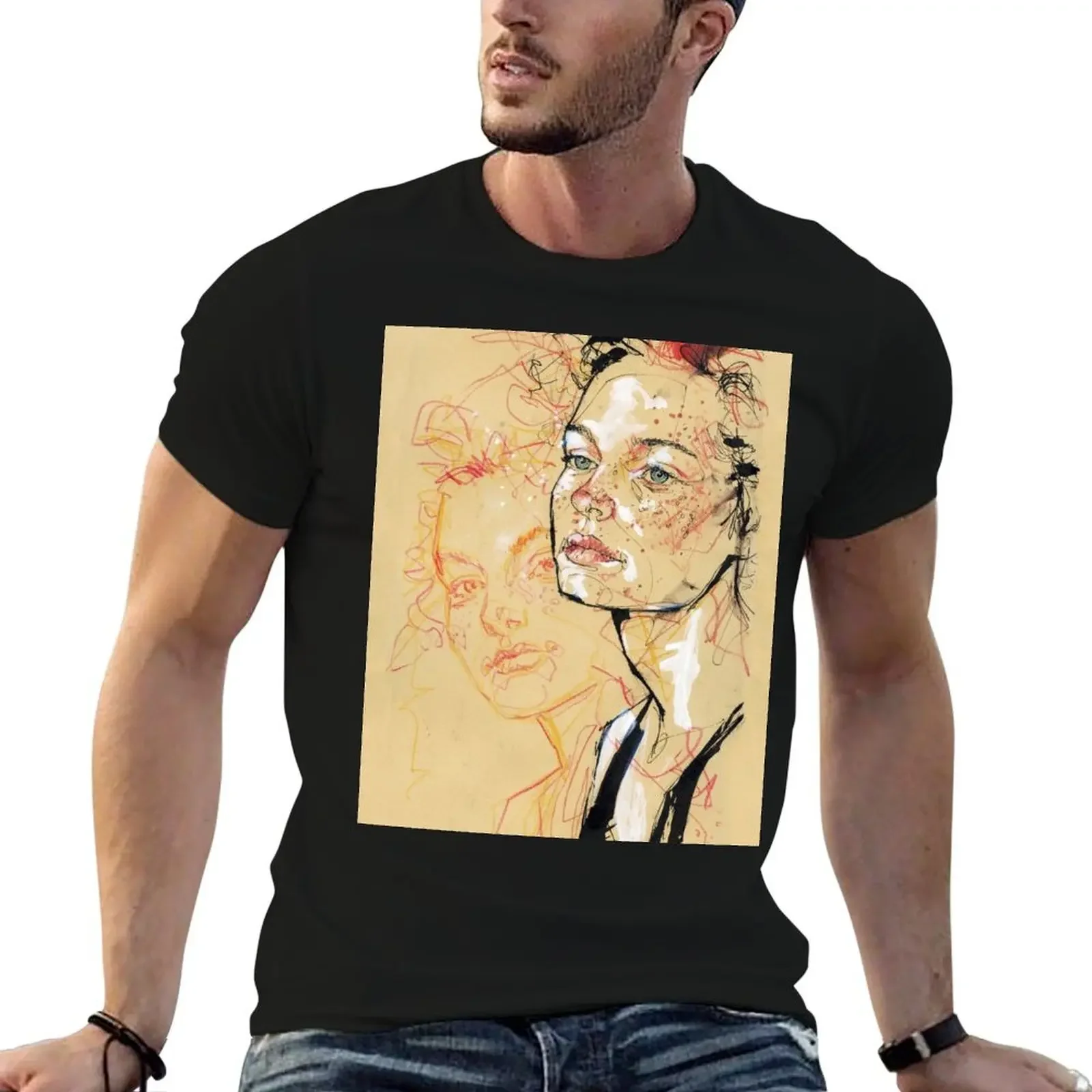 Ola Kursa on a sketchbook clay paper page. T-Shirt for a boy vintage clothes oversized men t shirt
Ola Kursa on a sketchbook clay paper page. T-Shirt for a boy vintage clothes oversized men t shirt