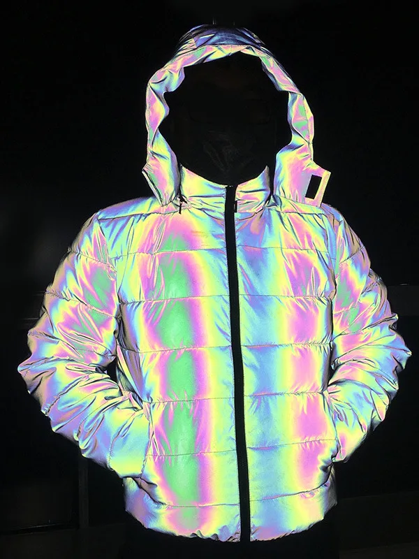 Men's Reflective Waterproof Cotton Jaet Night Vision Glow-in-the-k Faion Urban Sle Long Sve Zipper Closure ort ...
Men's Reflective Waterproof Cotton Jaet Night Vision Glow-in-the-k Faion Urban Sle Long Sve Zipper Closure ort ...