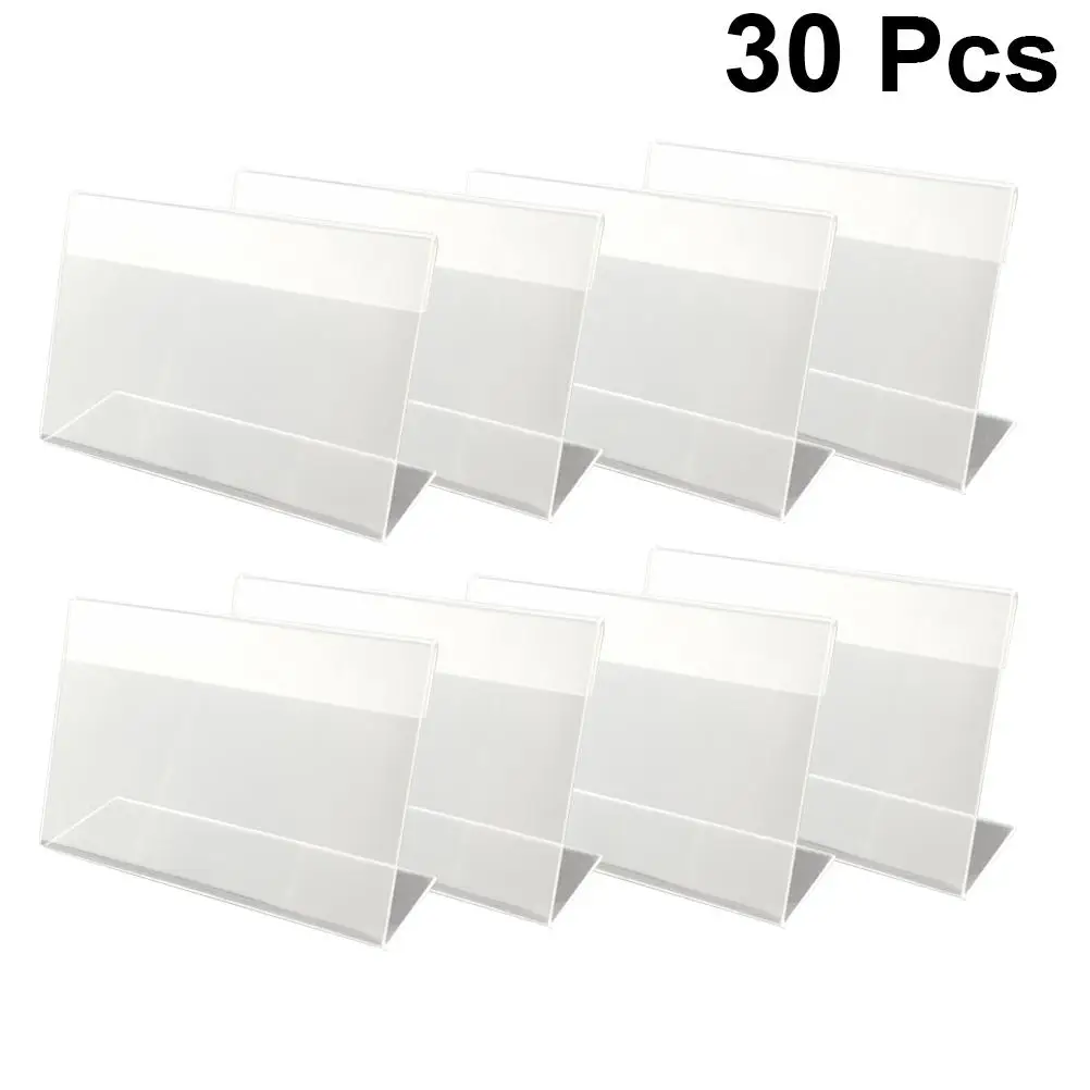 30 Pcs Clear Retail Clear Price Tag Supermarket Shelf Label Holder Plastic Price Tag Plastic File Folder Tags
30 Pcs Clear Retail Clear Price Tag Supermarket Shelf Label Holder Plastic Price Tag Plastic File Folder Tags