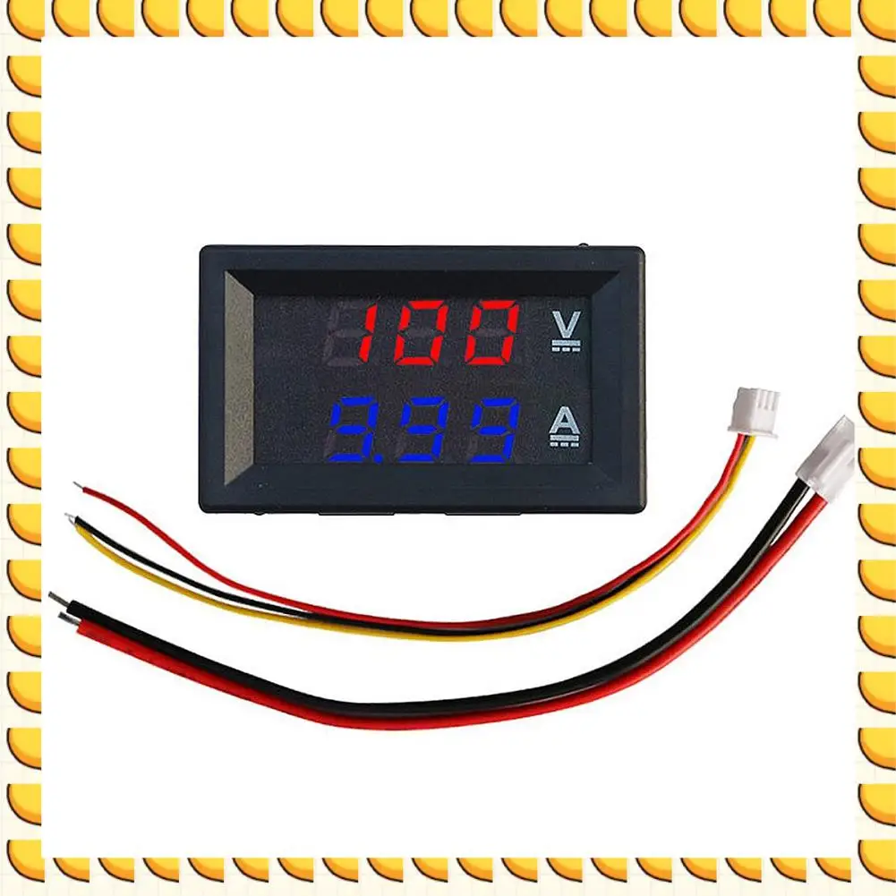 BAAU 2PCS 0.28Inch Red + Blue Display Voltmeter Ammeter Voltage Current Tester DC 100V 50A 3 Bits With 50A 75MV Shunt
BAAU 2PCS 0.28Inch Red + Blue Display Voltmeter Ammeter Voltage Current Tester DC 100V 50A 3 Bits With 50A 75MV Shunt