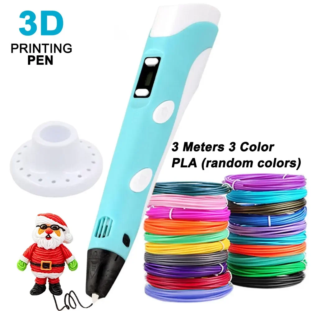 Electronic 3D Printing Pen with Base,USB Type-C 9M PLA Consumables High-Temperature 3D Drawing Tool Christmas and Birthday Gift
Electronic 3D Printing Pen with Base,USB Type-C 9M PLA Consumables High-Temperature 3D Drawing Tool Christmas and Birthday Gift