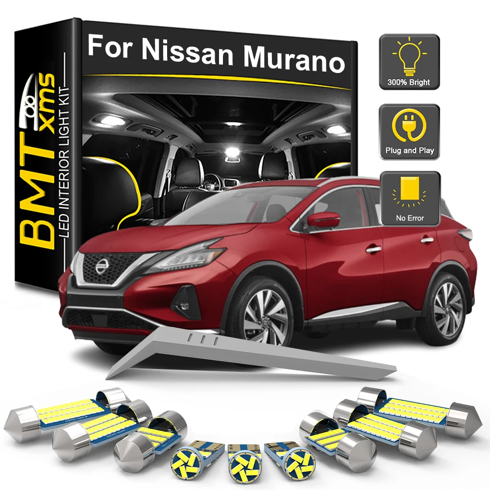 BMTxms Canbus LED Interior Light For Nissan Murano Z50 Z51 Z52 2003-2014 2015 2017 2019 2020 2021 2022 Trunk License Plate Lamp
BMTxms Canbus LED Interior Light For Nissan Murano Z50 Z51 Z52 2003-2014 2015 2017 2019 2020 2021 2022 Trunk License Plate Lamp