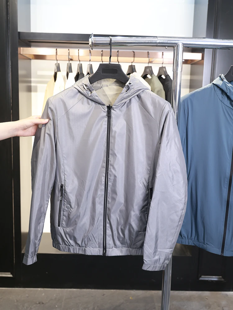 Двусторонняя дизайнерская мужская куртка Jaet Busin с капюшоном, повседневная весенне-осенняя подставка из полиэфирного волокна H-Sle, подходит для Long Sve
Двусторонняя дизайнерская мужская куртка Jaet Busin с капюшоном, повседневная весенне-осенняя подставка из полиэфирного волокна H-Sle, подходит для Long Sve