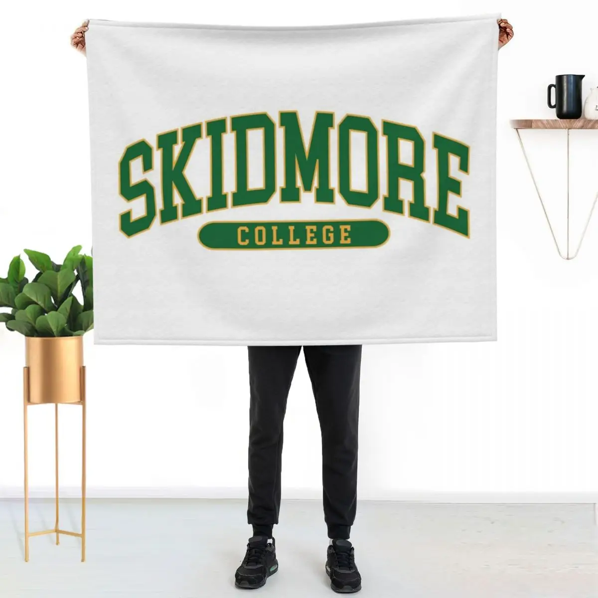 skidmore - college font Throw Blanket Easy Care Comfortable Blanket for Couch
skidmore - college font Throw Blanket Easy Care Comfortable Blanket for Couch