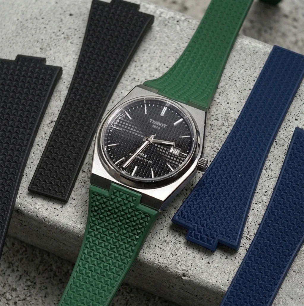 11mm 12mm Fit For Tissot PRX 35mm/40mm Dial FKM CTS Rubber Strap With Quick Release Bar Watch Strap
11mm 12mm Fit For Tissot PRX 35mm/40mm Dial FKM CTS Rubber Strap With Quick Release Bar Watch Strap